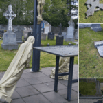 Gravestones damaged in Ballymena – ‘despicable’