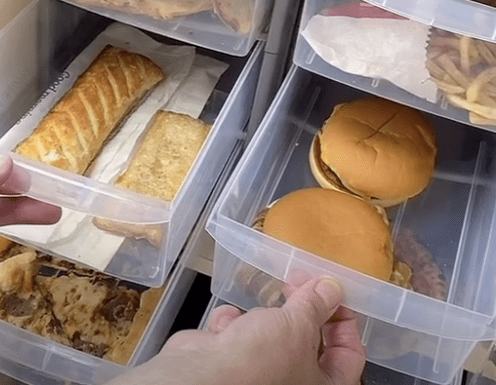 Two years: TikToker reveals that McDonald’s and pizza don’t go off