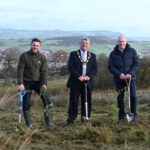 First trees planted in Glas-na-Bradan Wood in Newtownabbey
