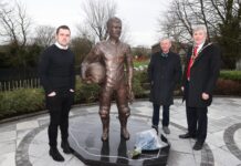 William Dunlop memorial officially unveiled in Ballymoney
