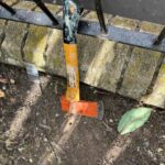 Police seize knives and an axe near east Belfast park