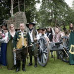 Setting the scene for the Battle of Antrim 225th Anniversary Re-enactment