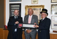 James Hagan receives the Freedom of the City of London