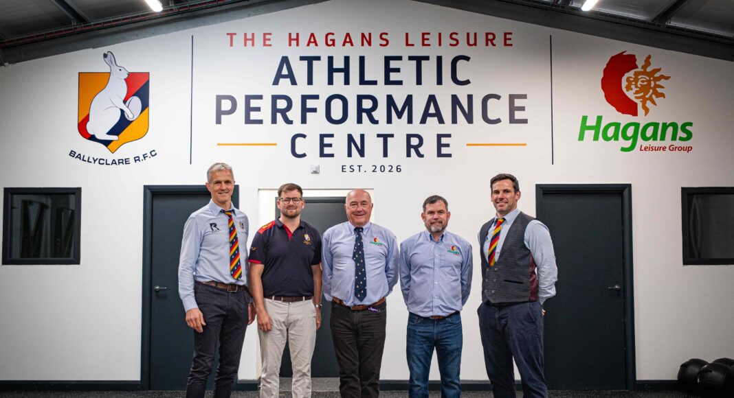 Pic 1 Hagans Leisure Athletic Performance Centre at Ballyclare RFC