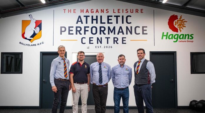 Ballyclare RFC opens new £125,000 centre thanks to Hagans sponsorship